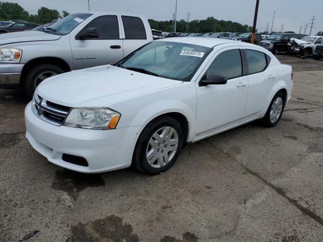 DODGE AVENGER SE 2012 1c3cdzabxcn177706