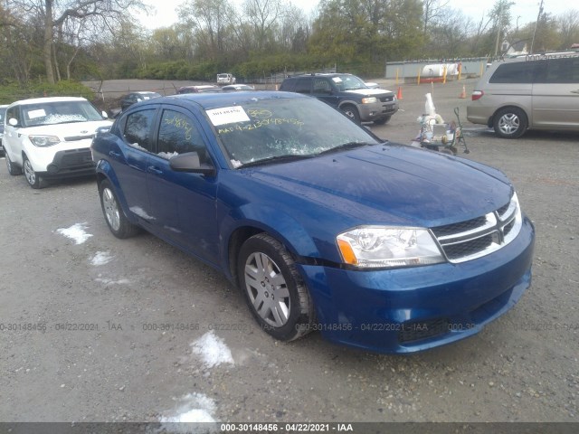 DODGE AVENGER 2012 1c3cdzabxcn224667