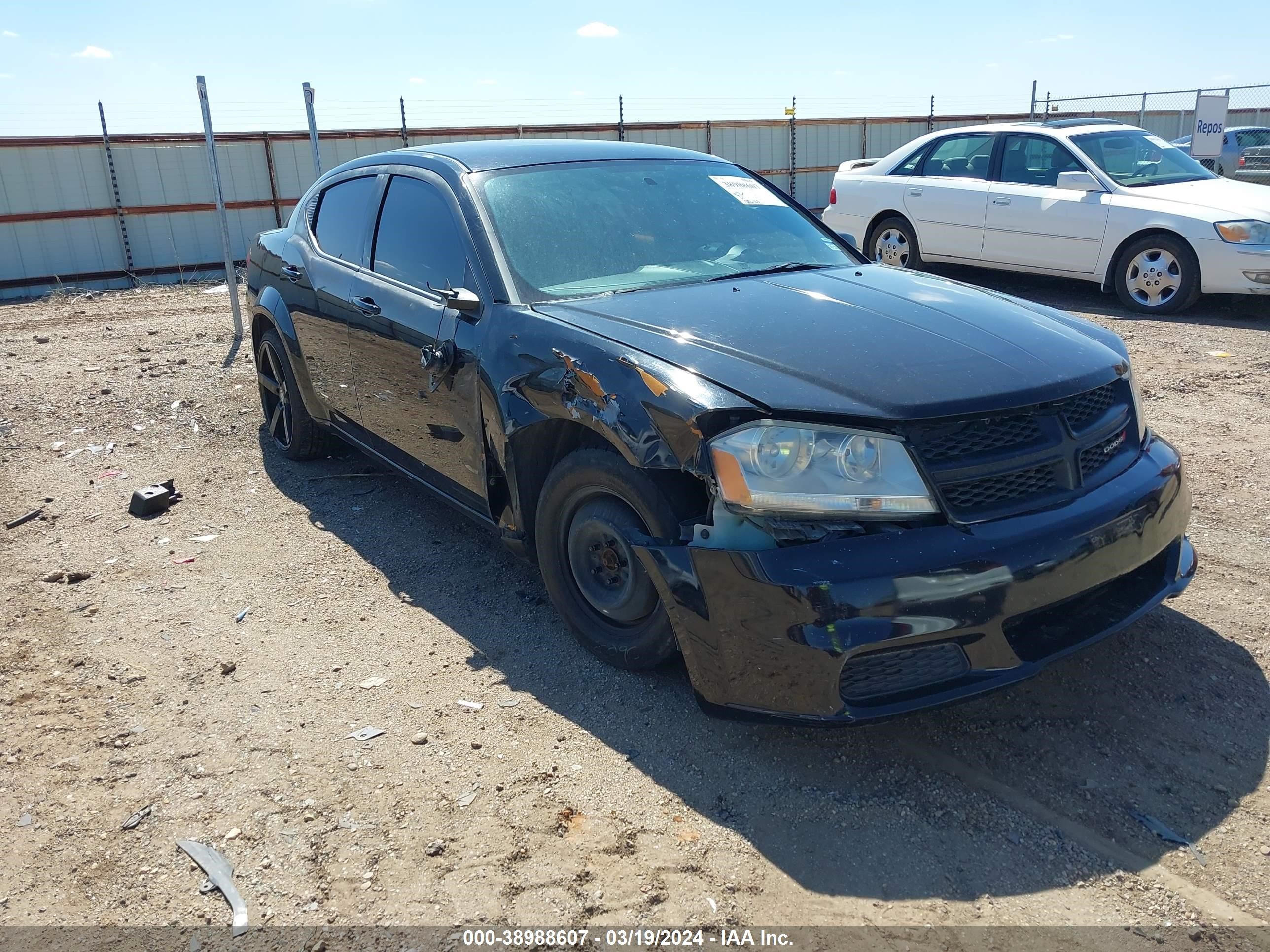 DODGE AVENGER 2012 1c3cdzabxcn252565