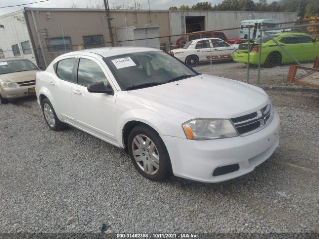 DODGE AVENGER 2012 1c3cdzabxcn274890