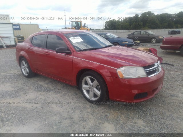 DODGE AVENGER 2013 1c3cdzabxdn534223