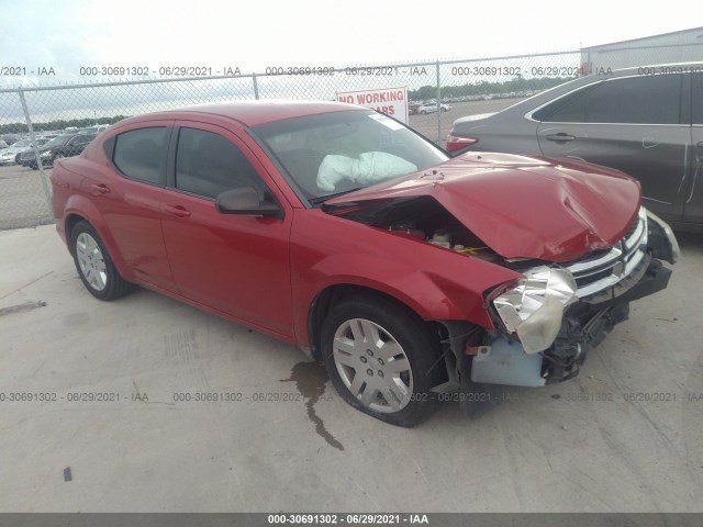 DODGE AVENGER 2013 1c3cdzabxdn541463