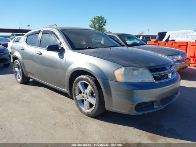 DODGE AVENGER 2013 1c3cdzabxdn564385