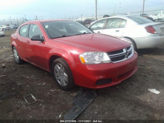 DODGE AVENGER 2013 1c3cdzabxdn567299