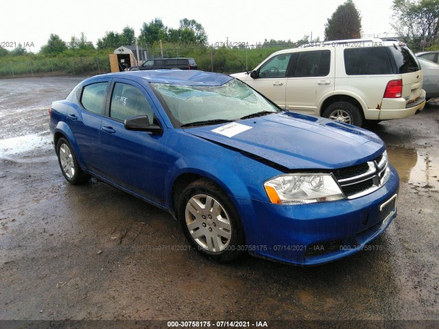 DODGE AVENGER 2013 1c3cdzabxdn572504