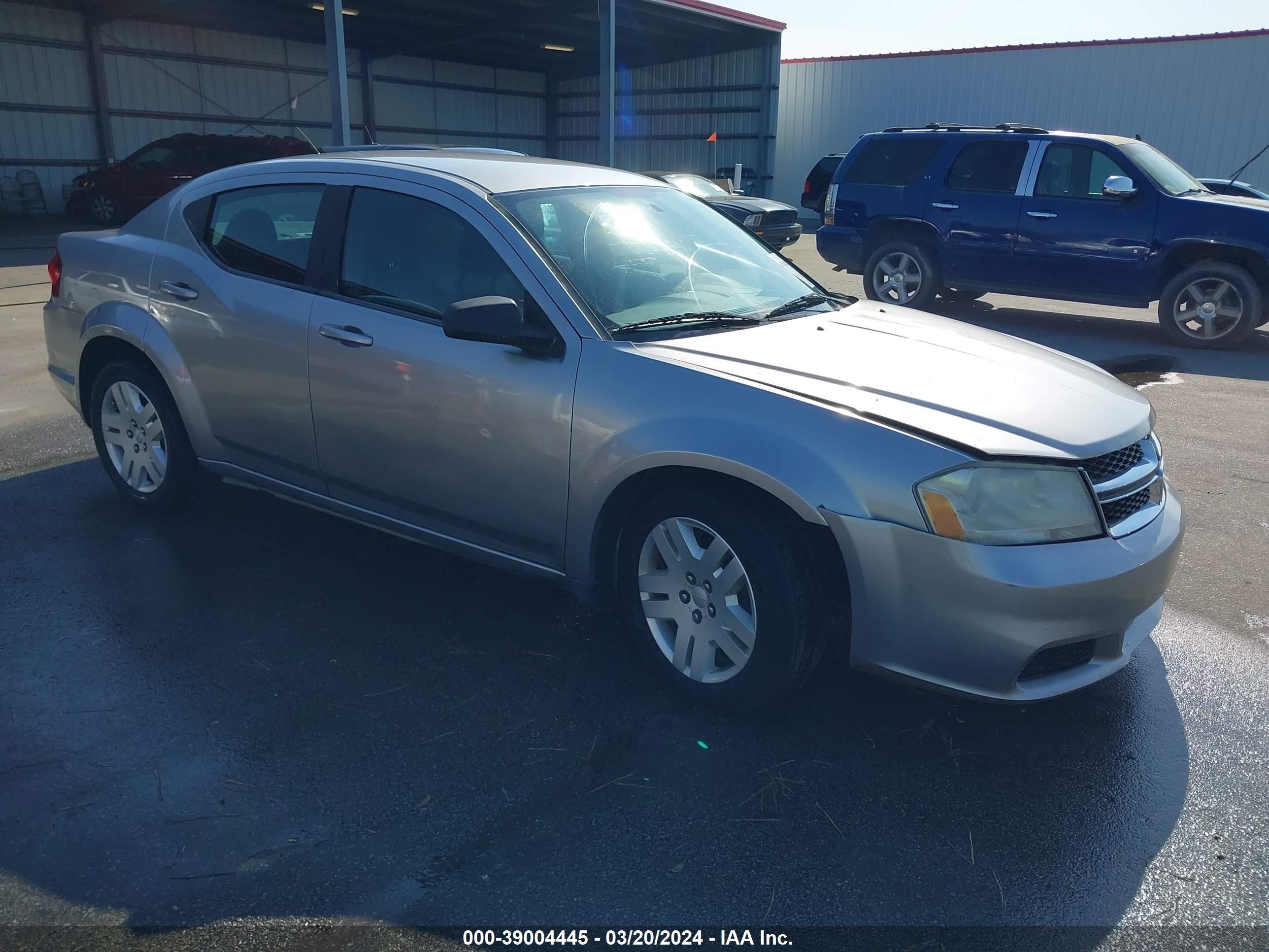 DODGE AVENGER 2013 1c3cdzabxdn589738