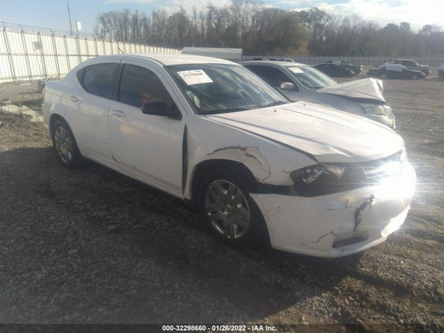 DODGE AVENGER 2013 1c3cdzabxdn602925