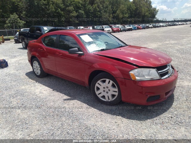 DODGE AVENGER 2013 1c3cdzabxdn603329