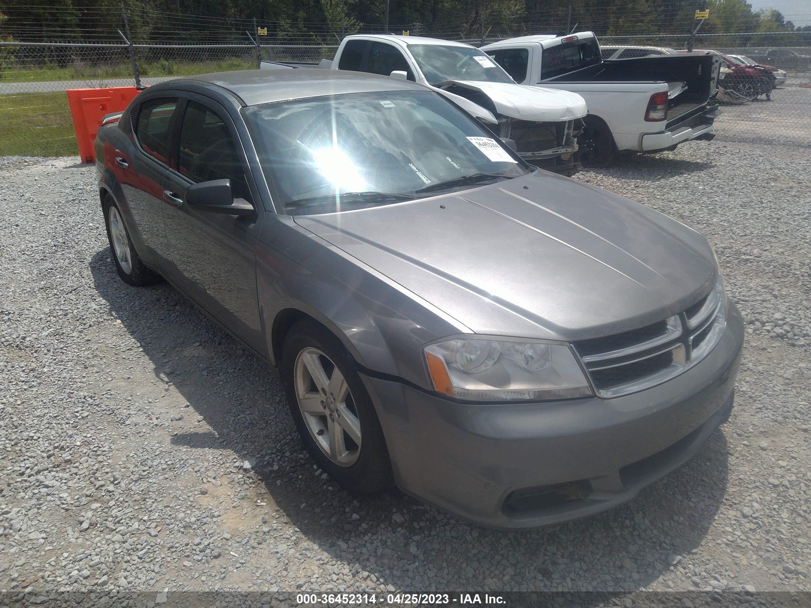 DODGE AVENGER 2013 1c3cdzabxdn607168