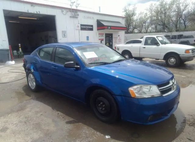 DODGE AVENGER 2013 1c3cdzabxdn608823