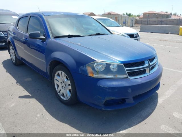 DODGE AVENGER 2013 1c3cdzabxdn616663