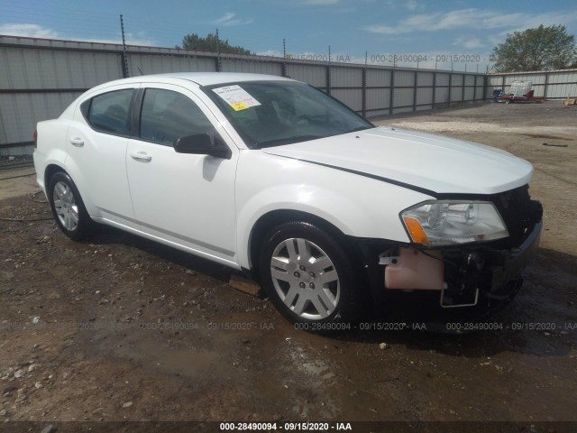 DODGE AVENGER 2013 1c3cdzabxdn622849