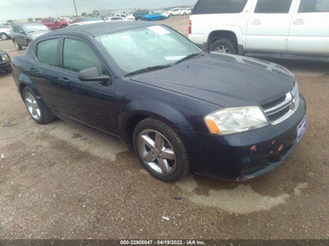 DODGE AVENGER 2013 1c3cdzabxdn628196