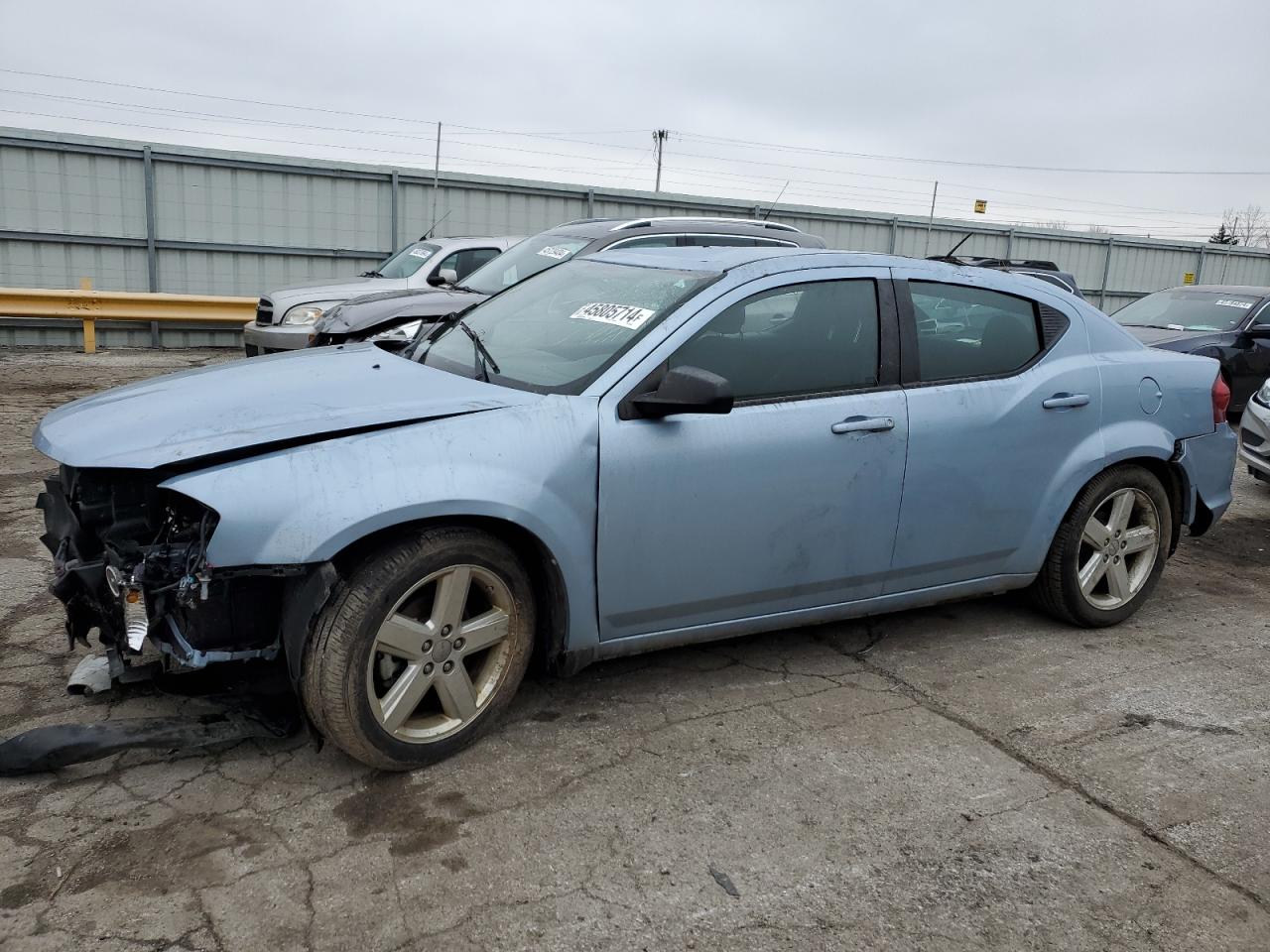 DODGE AVENGER 2013 1c3cdzabxdn644432