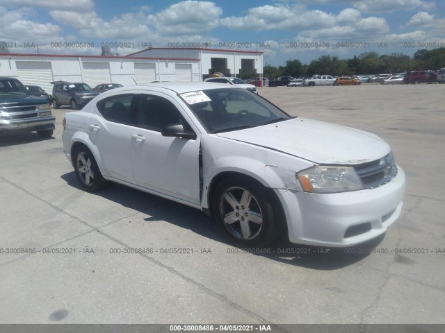 DODGE AVENGER 2013 1c3cdzabxdn645001