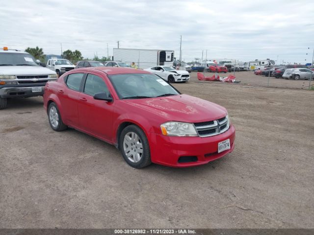 DODGE AVENGER 2013 1c3cdzabxdn654054