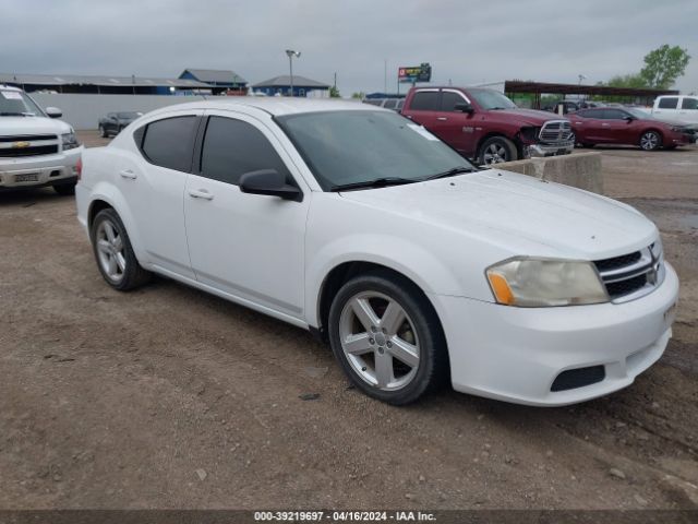 DODGE AVENGER 2013 1c3cdzabxdn661697