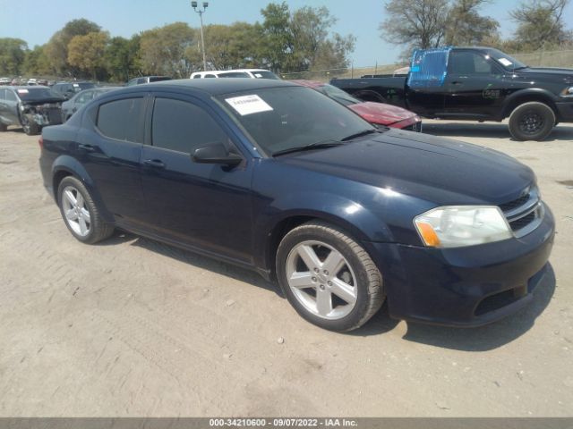 DODGE AVENGER 2013 1c3cdzabxdn707805