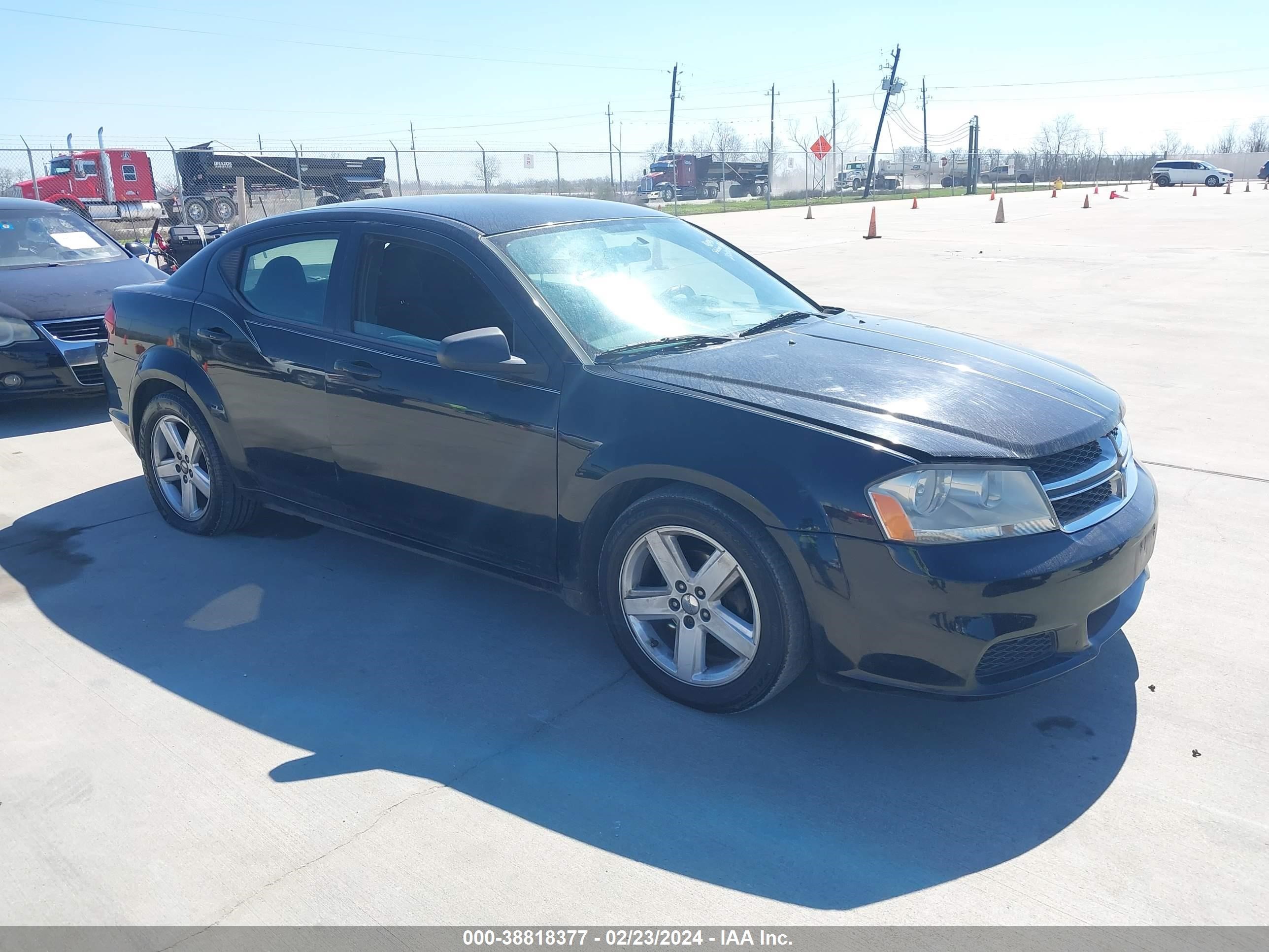 DODGE AVENGER 2013 1c3cdzabxdn712485