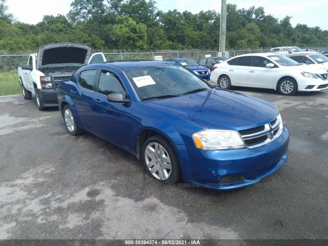 DODGE AVENGER 2013 1c3cdzabxdn742229