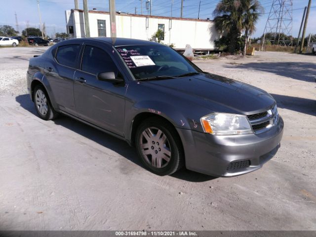 DODGE AVENGER 2013 1c3cdzabxdn752047