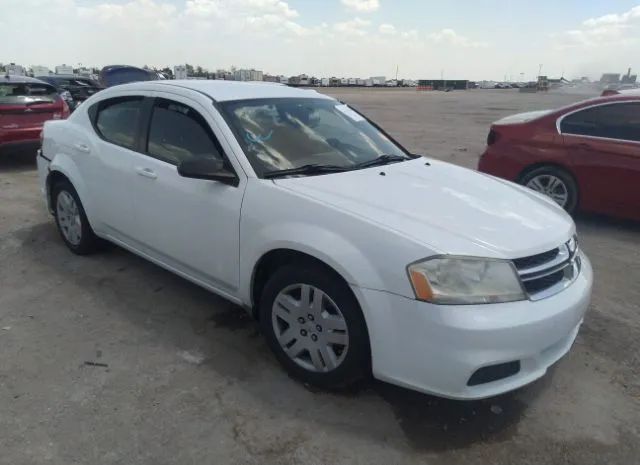 DODGE AVENGER 2014 1c3cdzabxen105116