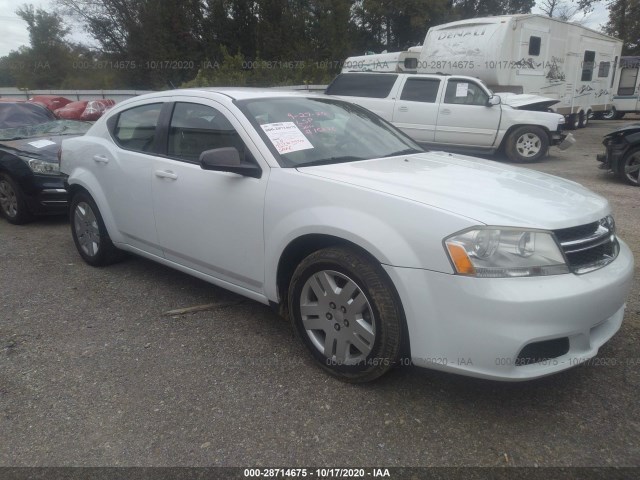 DODGE AVENGER 2014 1c3cdzabxen126225