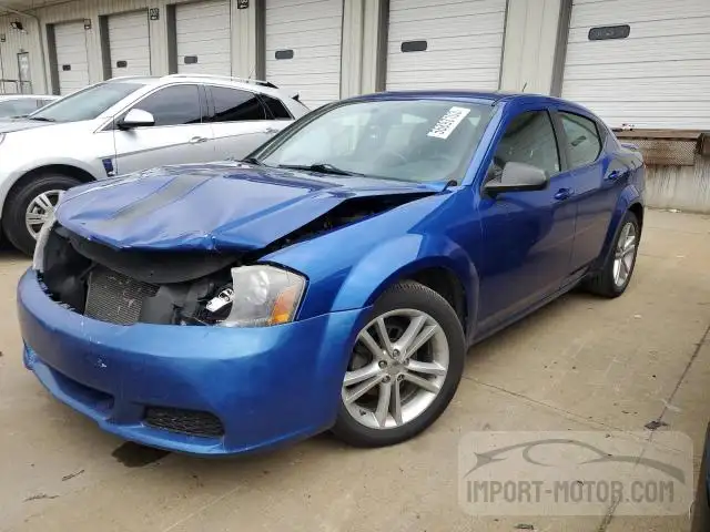 DODGE AVENGER 2014 1c3cdzabxen130209