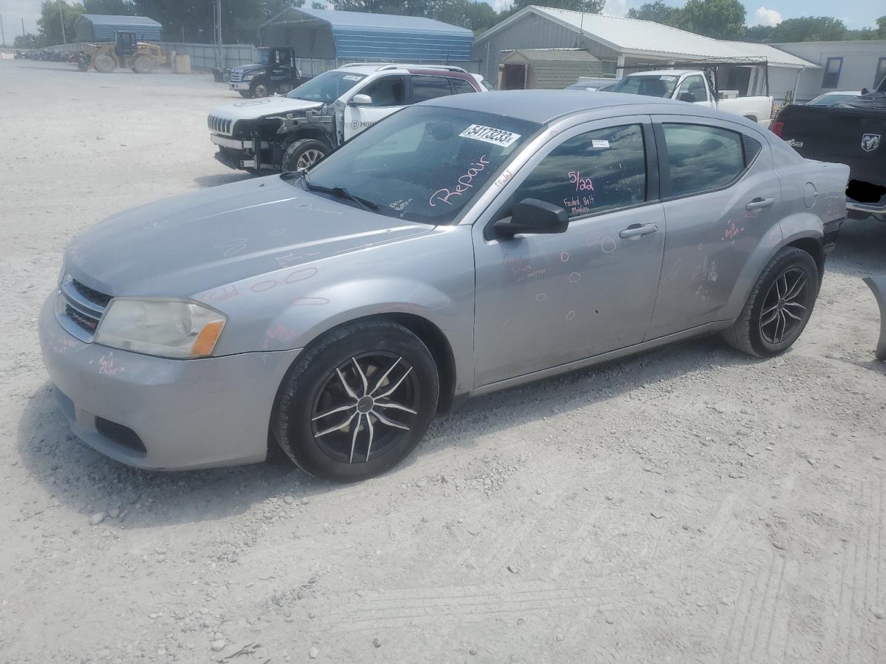 DODGE AVENGER 2014 1c3cdzabxen138892