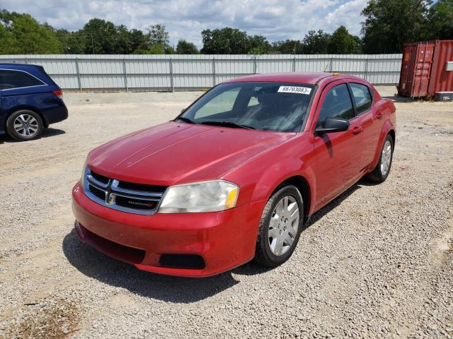 DODGE AVENGER SE 2014 1c3cdzabxen139038