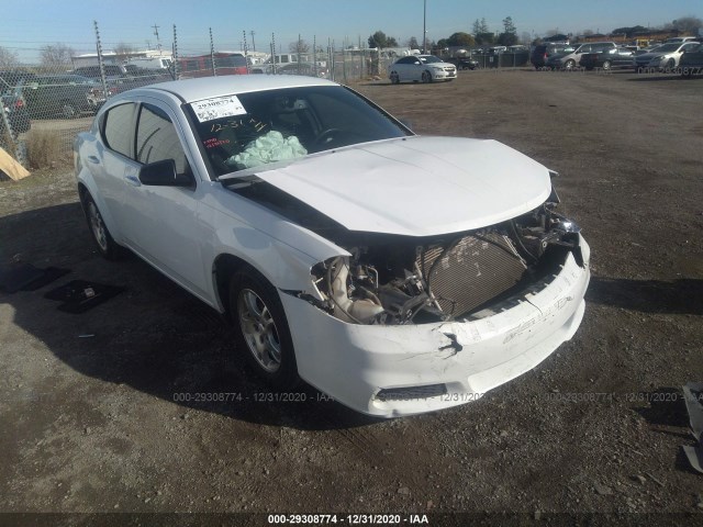 DODGE AVENGER 2014 1c3cdzabxen149259