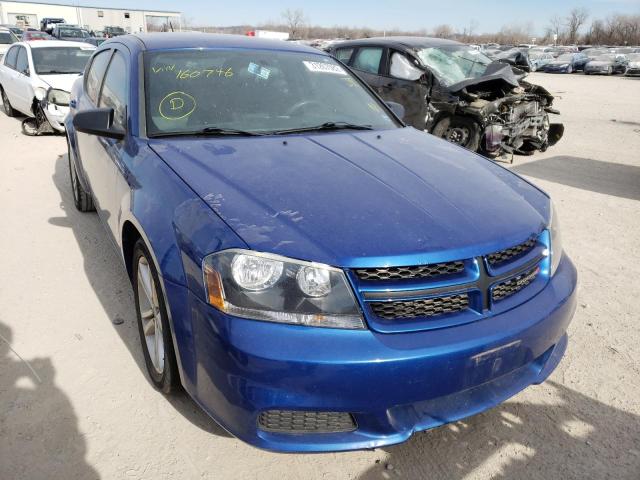 DODGE AVENGER SE 2014 1c3cdzabxen160746