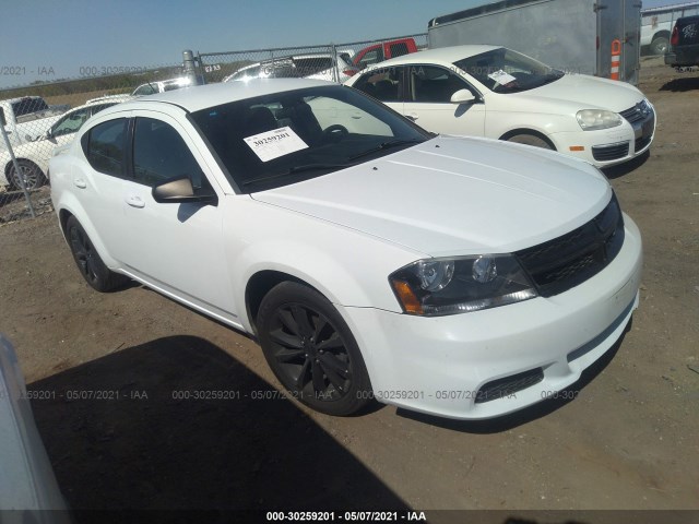 DODGE AVENGER 2014 1c3cdzabxen161525