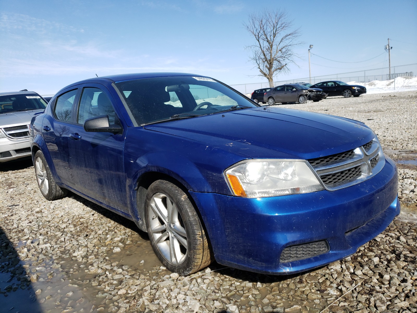 DODGE AVENGER SE 2014 1c3cdzabxen181418