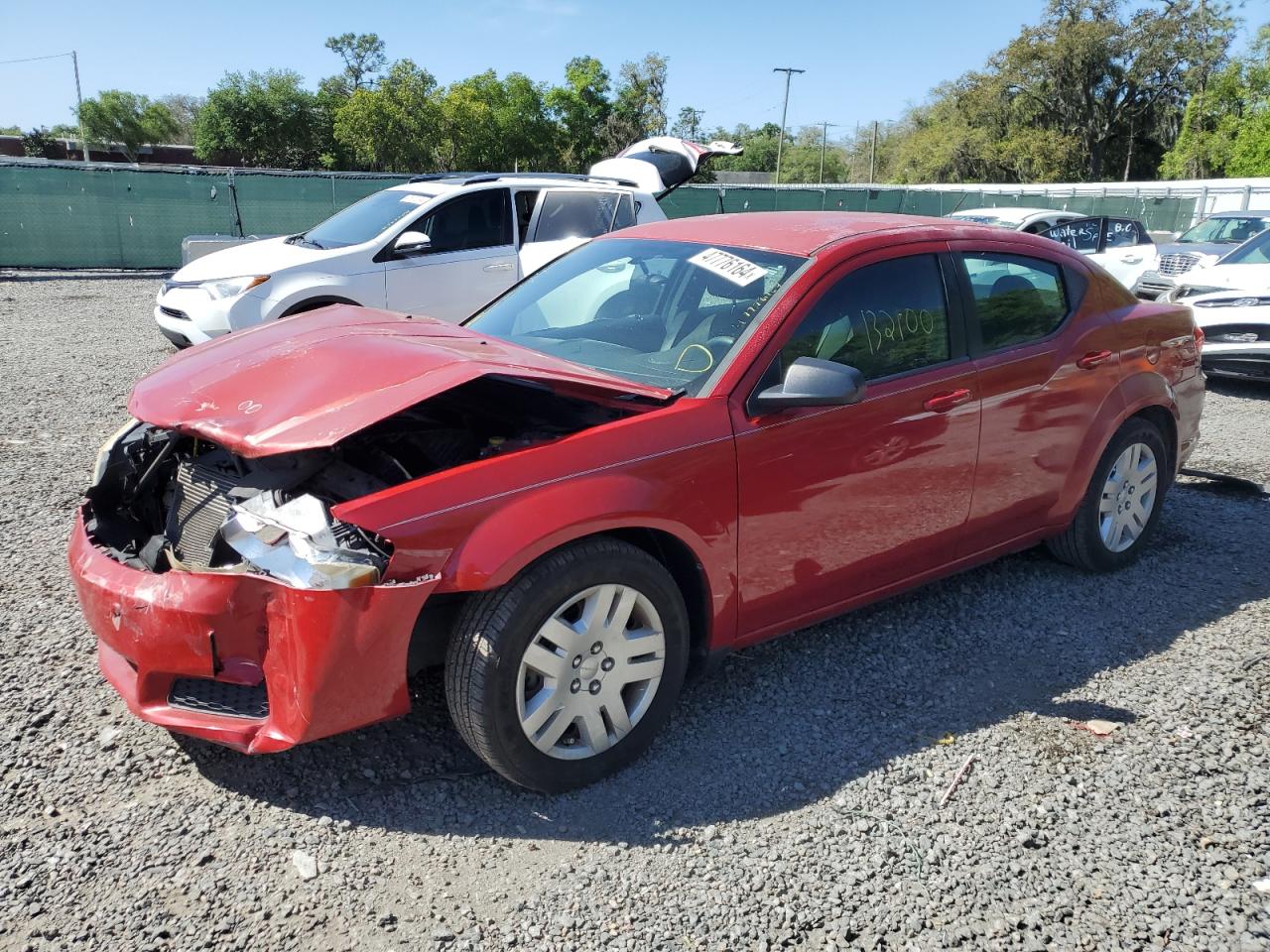 DODGE AVENGER 2014 1c3cdzabxen193522