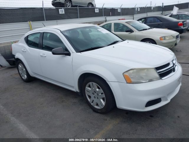 DODGE AVENGER 2014 1c3cdzabxen196498