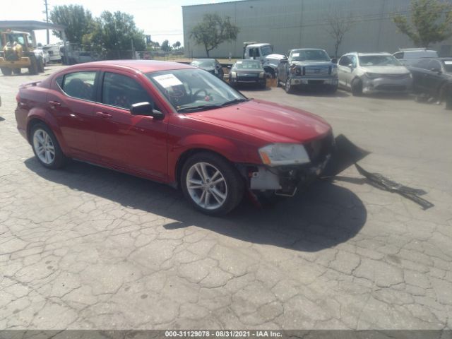 DODGE AVENGER 2013 1c3cdzag0dn521394