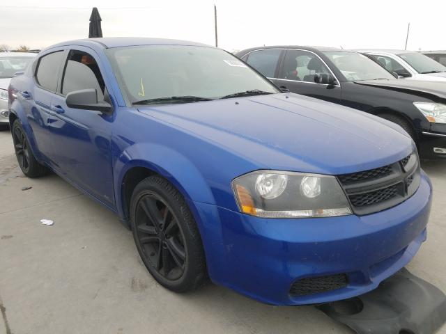 DODGE AVENGER SE 2013 1c3cdzag0dn548904