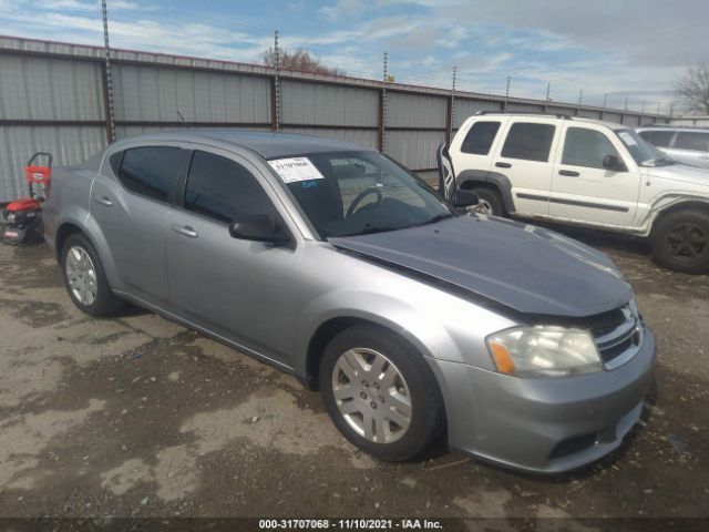 DODGE AVENGER 2013 1c3cdzag0dn747984