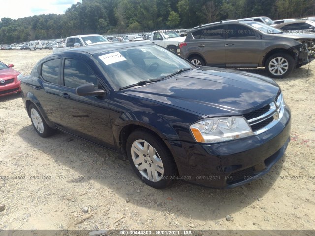 DODGE AVENGER 2013 1c3cdzag0dn753400