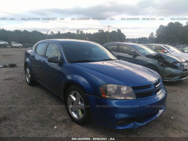 DODGE AVENGER 2013 1c3cdzag0dn770441