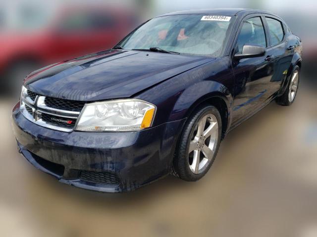 DODGE AVENGER 2012 1c3cdzag1cn313619