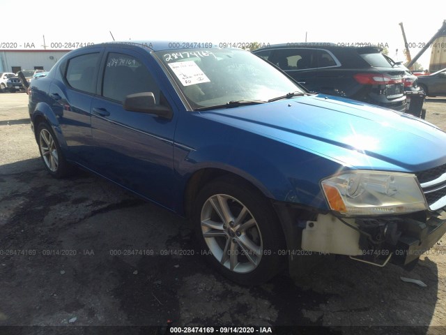 DODGE AVENGER 2013 1c3cdzag1dn576355