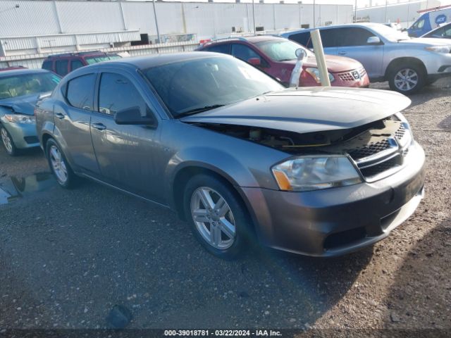 DODGE AVENGER 2013 1c3cdzag1dn618698