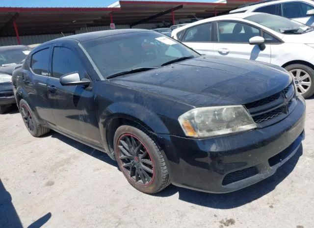 DODGE AVENGER 2013 1c3cdzag1dn748464