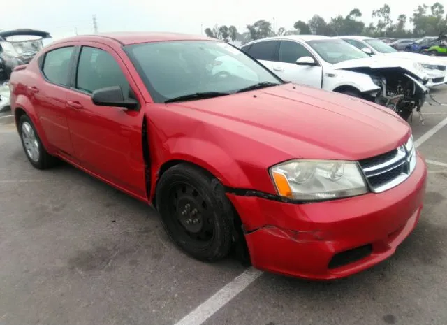 DODGE AVENGER 2013 1c3cdzag1dn748724