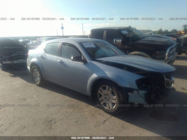 DODGE AVENGER 2013 1c3cdzag1dn749100