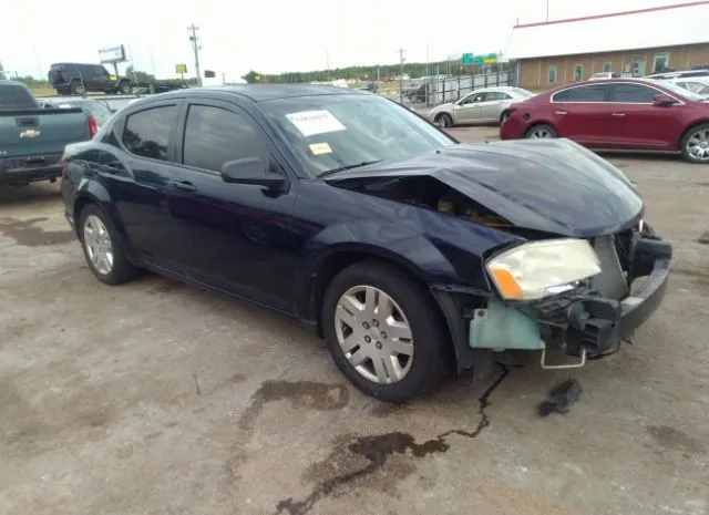 DODGE AVENGER 2013 1c3cdzag1dn750635