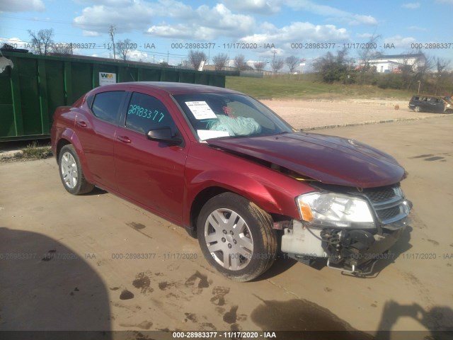 DODGE AVENGER 2014 1c3cdzag1en220442