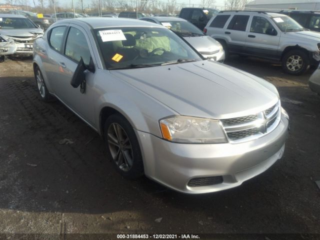 DODGE AVENGER 2012 1c3cdzag2cn314584